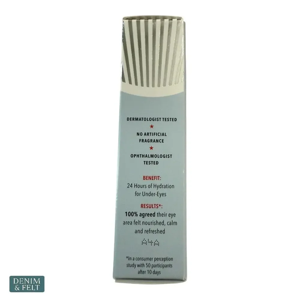 NEW First Aid Beauty Hydrating Eye Cream‎ Hyaluronic Acid Sensitive Skin 0.5oz